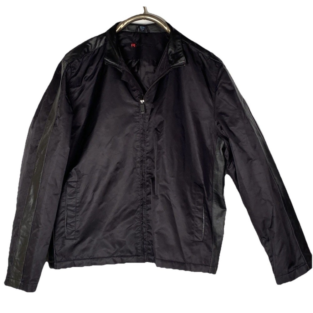 Reaction Jacket Full Zip Leather‎ Trimmed